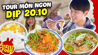 Ăn Mì Xào Phá Lấu Bò Dì Tư vui vẻ | Woossi và món quà ngày Phụ Nữ Việt Nam | FOODTOUR