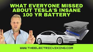 What everyone missed about Tesla's insane 100 yr battery