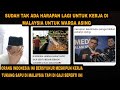 TAK ADA HARAPAN LAGI KERJA DI MALAYSIA HINGGA ORANG INDONESIA KERJA SAPU DI BAYAR SEGINI