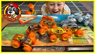 🫨 OUR FAMILY PLAYS Monster Truck EARTHQUAKE Battles \u0026 MORE FUN CHALLENGES!