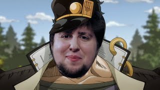 JoJo but Jotaro is dubbed by JonTron