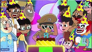 Little Singham Birthday Bash | Cake Cutting | Discovery Kids