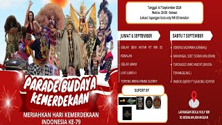 🔴LIVE STREAM PENTAS SENI  DI KENALAN KRANGGAN DALAM ACARA PARADE BUDAYA HARI KE DUA