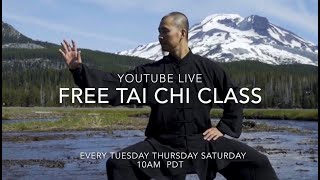 Free YouTube Live Tai Chi Class for beginning