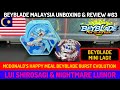 MCDONALD'S HAPPY MEAL! Lui Shirosagi & Nightmare Luinor | Beyblade Malaysia Unboxing & Review #63