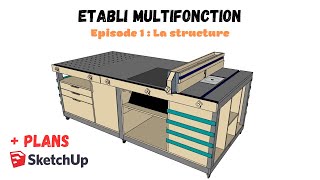 Un établi parfait !!! - La structure