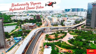 Biodiversity Flyover Hyderabad Drone Video | #Hyderabad Flyovers