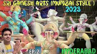 Sri Ganesh Arts 2023 | Mumbai Style Ganesh Idols 2023 | Hyderabad #ganesh Idols 2023| Mohit Creation