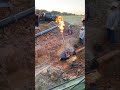 Welding A Hot Tie-In On A Live Gas Line