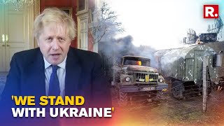 UK PM Boris Johnson Extends Support To Ukraine, Calls Russia's Invasion 'Putin's Barbarous Venture'