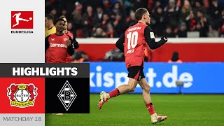 Unstoppable Wirtz Scores Twice! | Bayer 04 Leverkusen - Borussia M'gladbach 3-1 | Highlights | MD 18