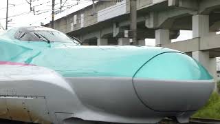 朝1番列車【U24＋Z24】はやぶさ102号東京行き　5時54分出区　2022/07/24