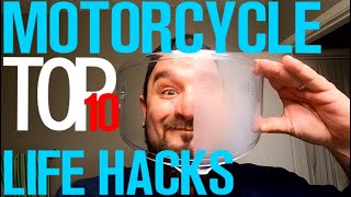 Top 10 Motorcycle Hacks (For Real Riders)