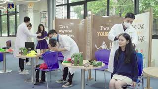 Vinmec - Sao Phương Đông đồng hành cùng học sinh giải quyết vấn đề công vẹo cột sống học đường