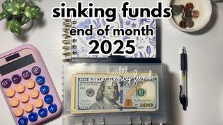 Sinking Funds 2025 | January 2025 | Extremely Happy