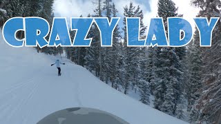 Crazy Lady Tries to Kill My Vibe | Pinball Alley | Canyons | Park City Mountain Resort Utah