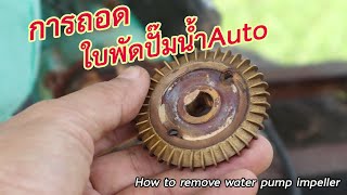 เปลี่ยนใบพัดปั๊มน้ำ -How To Change a Water Pump impeller