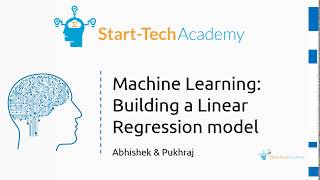 Udemy course on Machine Learning Basics: Linear regression modelling in Python