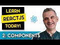 ReactJS Tutorial for Beginners | Episode 2: What are Components?