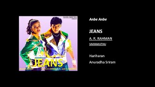 Anbe Anbe - Jeans | A. R. Rahman (Tamil Audio Song)