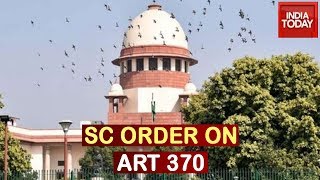 SC Declines Immediate Hearing On Article 370 \u0026 Larger Bench For Pleas