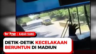 Pengendara Motor Tewas di Lokasi Dalam Insiden Kecelakaan Beruntun | Kabar Siang tvOne