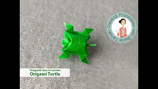 How to fold a traditional turtle