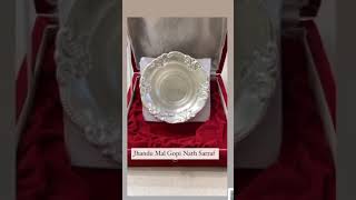 silver bowl #jgsmeerut #latest trending design #9760688887 #925hallmark #silver jewellery