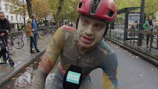 Mathias Vacek - Interview at the finish - Paris - Tours 2024