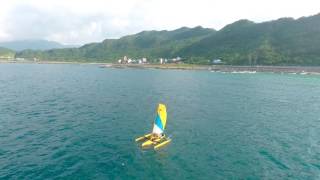 望海巷AI空中拍攝  Hobie Kayak fishing Taiwan HD 1080