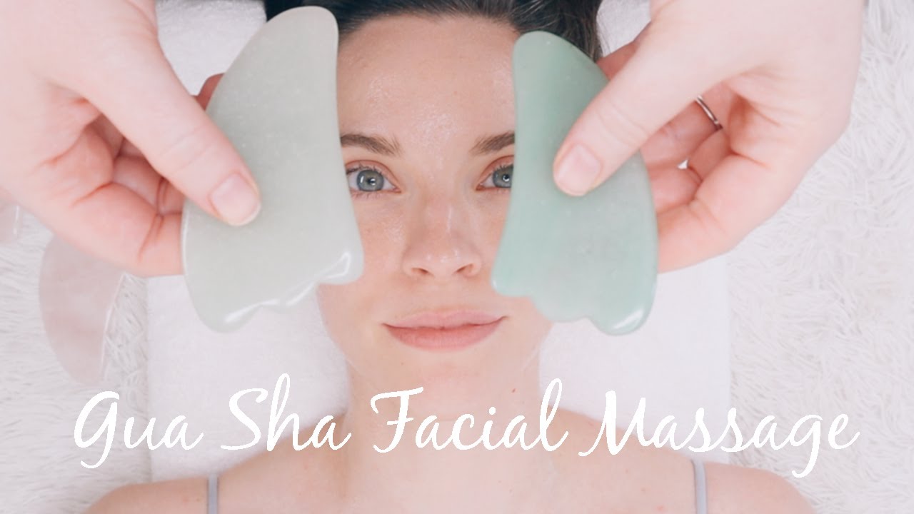 Gua Sha Facial Massage Tutorial | Benefits And Demonstration - YouTube