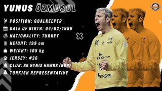 Yunus Ozmusul - Goalkeeper - SK Hynix Hawks - Highlights - Handball - CV