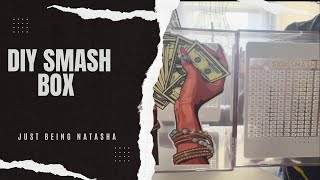 DIY Smash Box, money 💰 saving challenge.￼