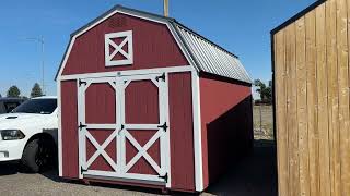 10 x 16 lofted barn