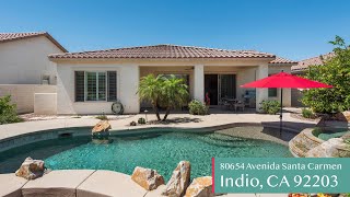 80654 Avenida Santa Carmen, Indio, CA 92203