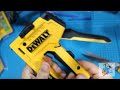 unboxing grapadora industrial dewalt 5 in 1 multitacker dwhttr510