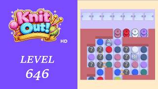 Knit Out - Level 646 Solution Walkthrough | No Boosters used