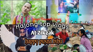 pusna bihu | at Zikzak | singer Biswanath hajong | meghalaya 2025..