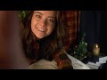 asmr tucking you into bed roleplay for sleep face brushing crinkles taking care of you