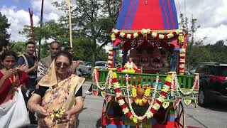 ISKCON SCARBOROUGH RATHAYATRA 2024 PARADE FULL VIEW VIDEO AUGUST 10TH 2024