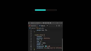 progress bar animation 🤫 using only css #coding #programming #webdesign #shorts