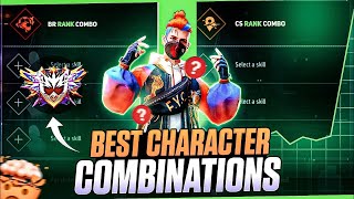 🔴Live Testing best character skill for cs rank |best character combination for cs rank|sourabh live