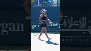 Tennis Beauty BEATS OSTAPENKO WITH HANDSHAKES Anna Kalinskaya DUBAI