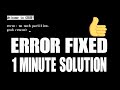 How to Fix Grub Error: No such partition Grub Rescue (100% Working)