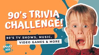 90s TRIVIA! Only A True '90s Kid Can Ace This Nostalgia Quiz | 90s Quiz Game | Pub Quiz 2024