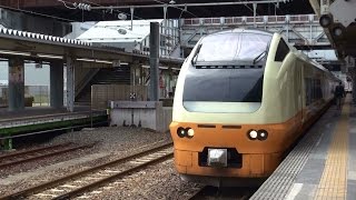 JR東日本 秋田駅 羽越本線 特急 いなほ 新潟行き 発車 2015 6