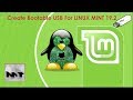 Linux Mint 19.2 How to Create Bootable USB