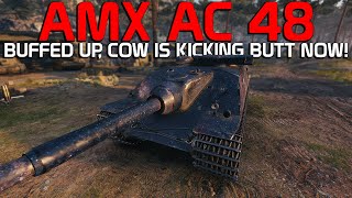 cow is KICKING BUTT Fellas! AMX AC 48 | World of Tanks