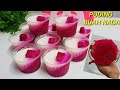 PUDING BUAH NAGA // LEMBUT ,ENAK BANGET / PELUANG IDE JUALAN