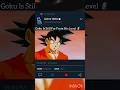 GOKU IS STILL FAR FROM HIS LEVEL #dragonball #shorts #goku #viral #trending #shortsfeed